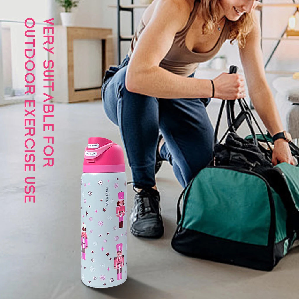 Pink Bottle, 32 oz, 945 ml, retains heat for over 24 h