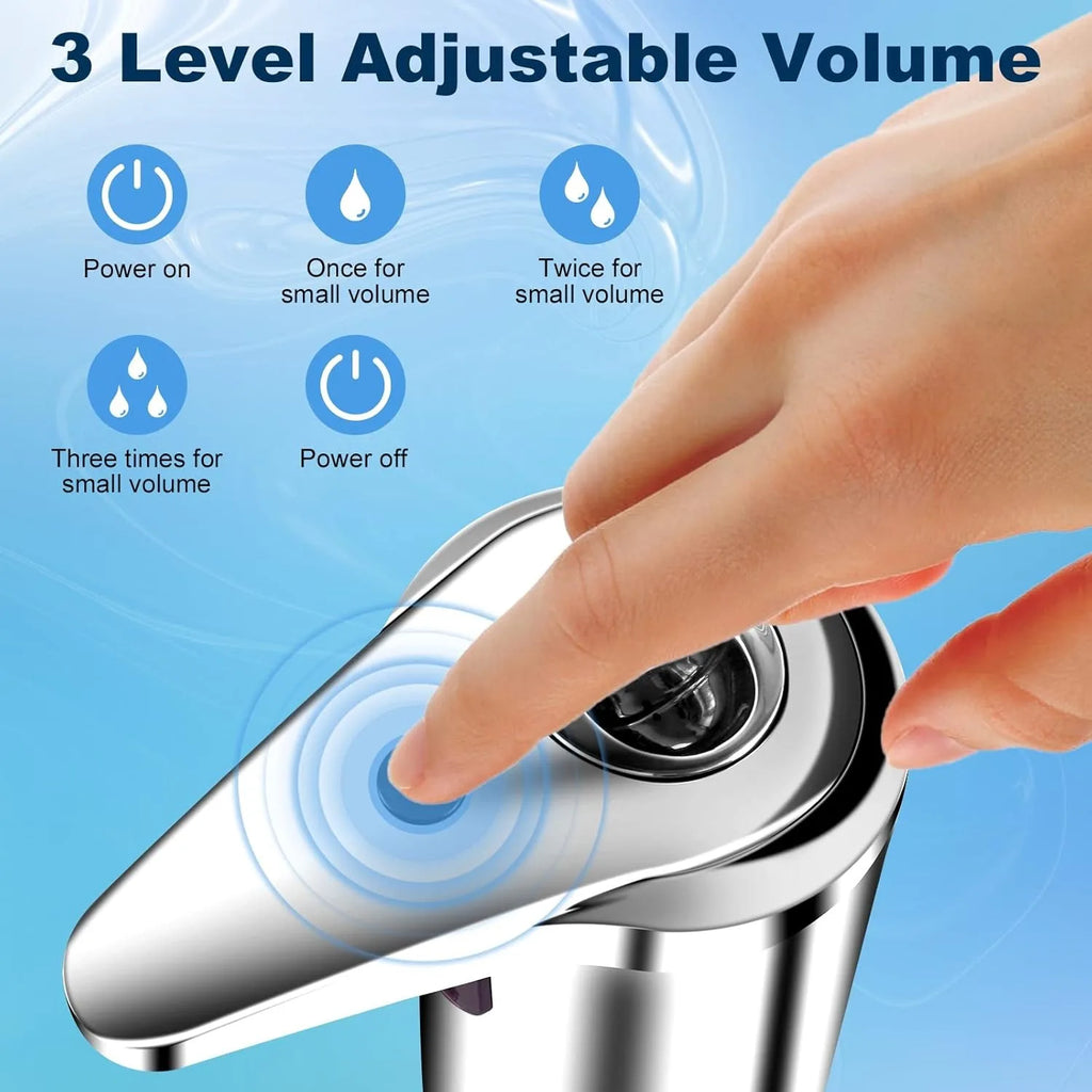 Automatic Soap Dispenser Touchless Infrared Sensor Liquid Hand Soap Dispenser With Adjustable Levels For Bathroom Kitchen
