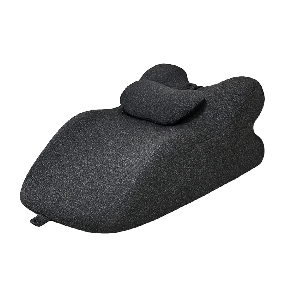 Bed Wedge Pillow for Acid Reflux or Sleeping with New Prone Position Ergonomic Pillow for Reading, Couple's Lying Pillow