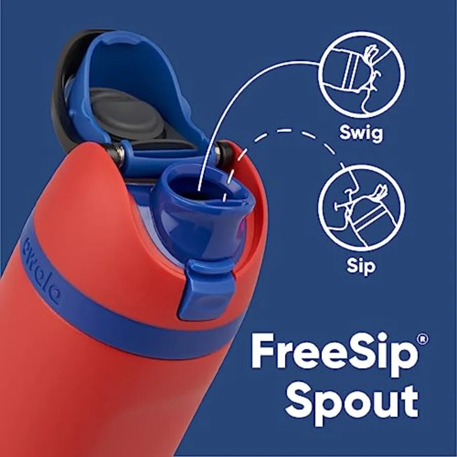 Insulated Stainless Steel Water Bottle with Straw for Sports and Travel 24 oz BPA-Free Design Ideal for Gym Hiking Commuting an