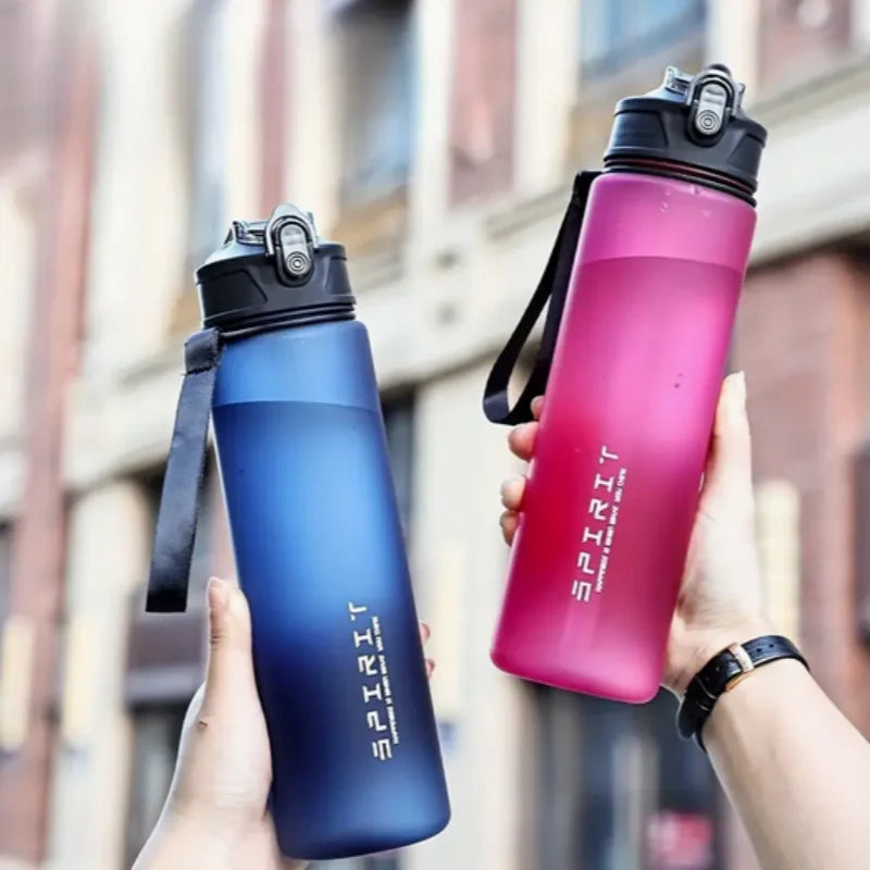 750ML Leak-Proof BPA-Free PC Sports Water Bottle with Straw & Handle, Insulated Design, Perfect for Fitness, Camping