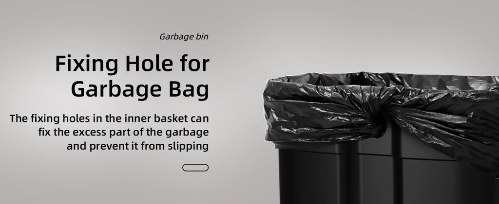 13 Gallon Trash Can with Lid, Trash Can with Removable Inner Bucket and Lid Soft Close, Pedal Rubbish Bin for Home Office