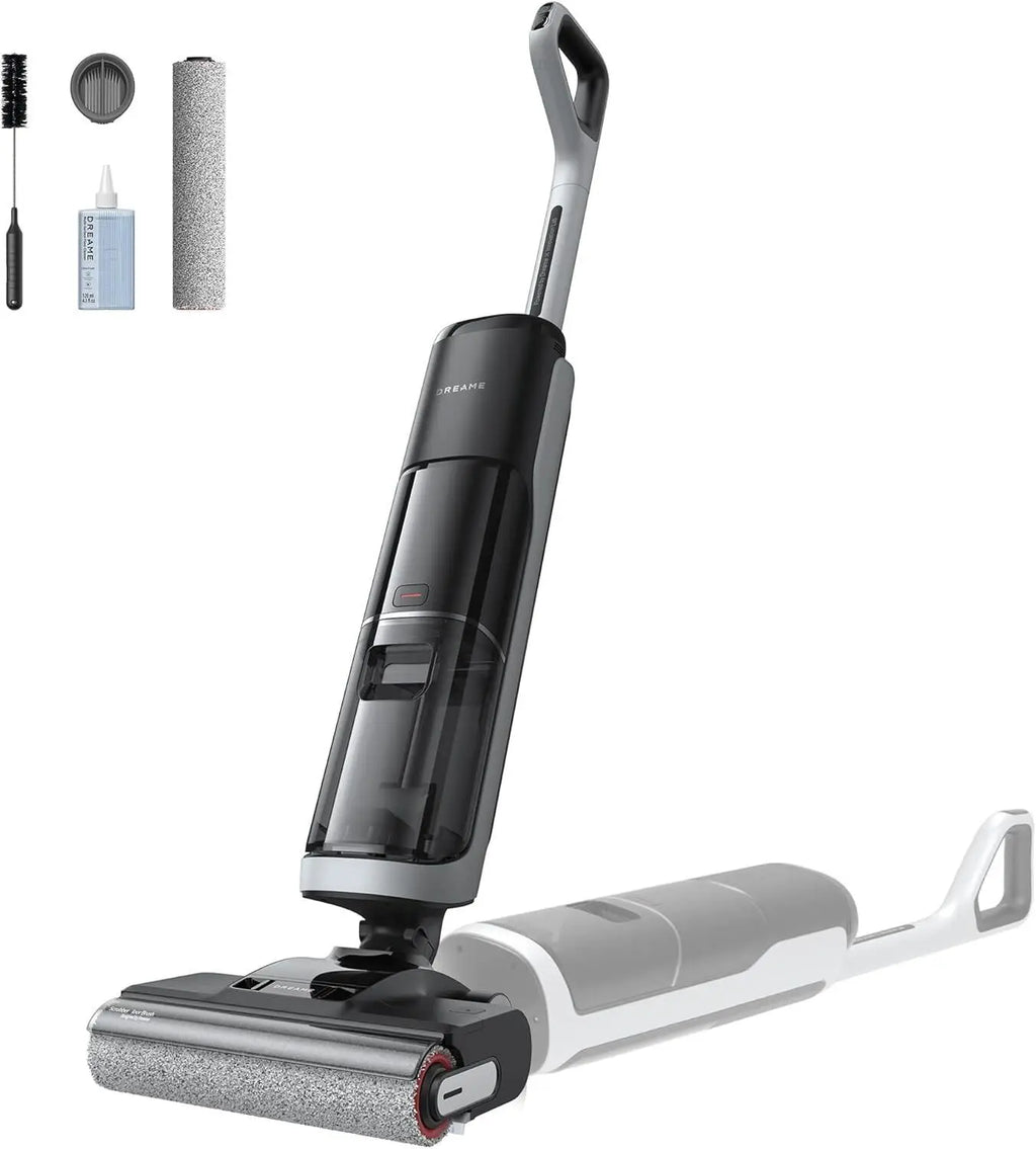 H14 dual-purpose dry wet 180 ° flat cordless vacuum cleaner with hot air