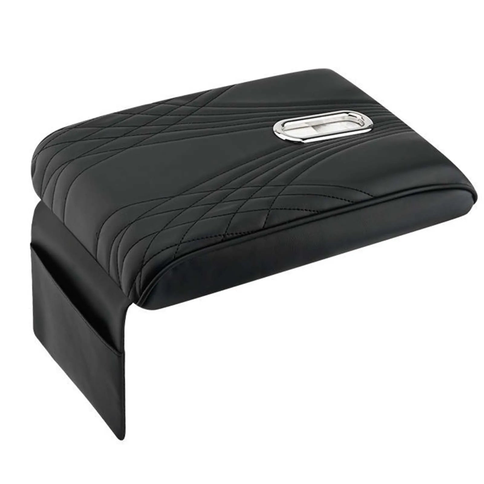 Armrest Cushion Car Seat Cover Universal Arm Rest Cushion with Pocket and Tissue Box Suitable for Truck SUV Van