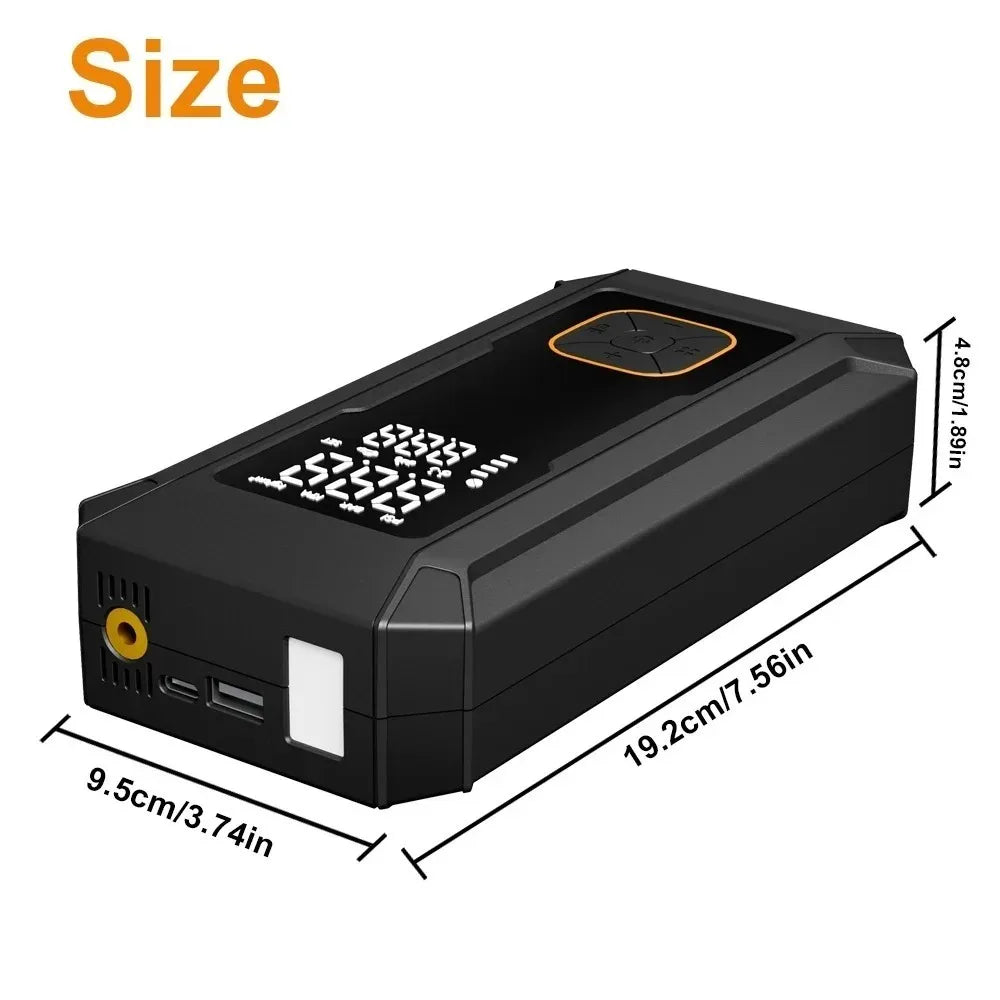Car Jump Starter with Air Pump Peak 4000A Auto Battery Booster &150PSI Tire Inflator Jump Starter with Air Compressor