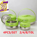 3Pcs/Set  Hot Pot Box Durable and Versatile Plastic Lunchboxes for Food Warmer Fresh Preservation Heat Ramadan Event