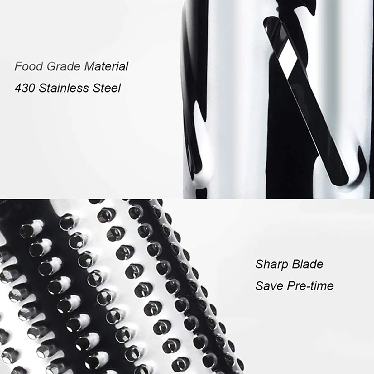 Vegetable Slicer Shredder, 3 Drum Manual Grater for Cheese Peanut Cookie, Multifunctional Kitchen Cutter Chopper Tool