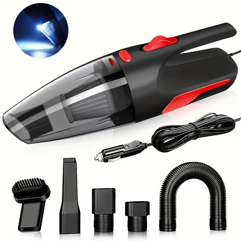 Compact Powerful Car Vacuum Cleaner - Handheld Mini Vacuum for Dust, Dirt, and Debris, Lightweight & Portable Car Interior Clean