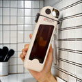 1pc 350ml sports water bottle, square portable plastic water bottle, fitness cup, outdoor sports water bottle