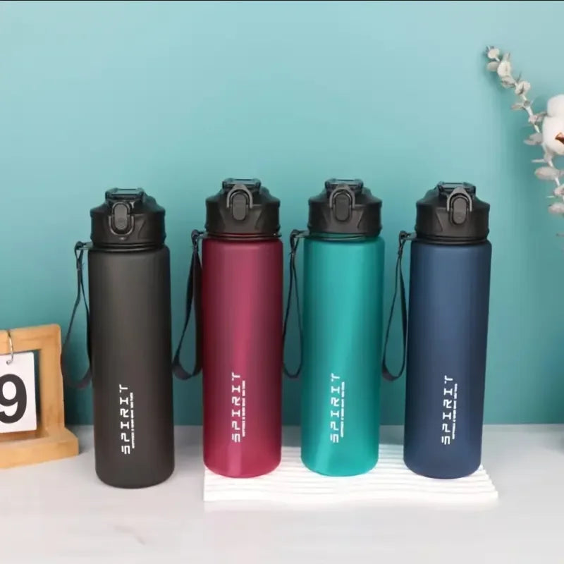 750ML Leak-Proof BPA-Free PC Sports Water Bottle with Straw & Handle, Insulated Design, Perfect for Fitness, Camping