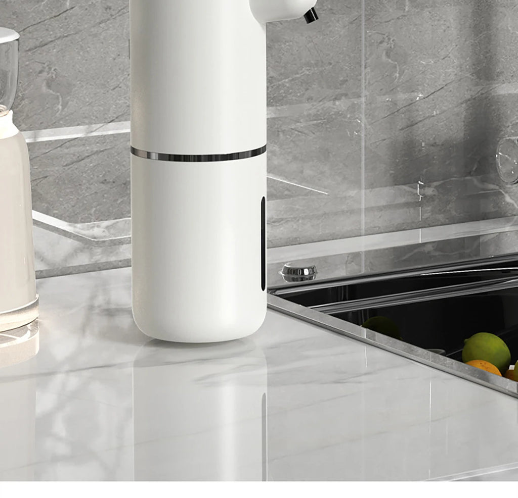 Automatic Soap Dispenser1200mAH IPX5 Waterprrof Smart Dispenser Touchless TypC USB Rechargeable Electric Hand Soap Dispenser