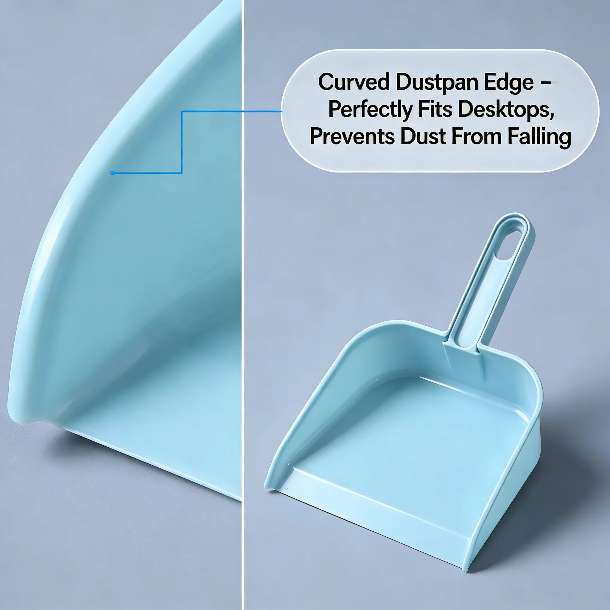 Mini Desk Broom And Dustpan Set Small Handheld Brush Dustpan For Desktop Keyboard Tabletop Cleaning