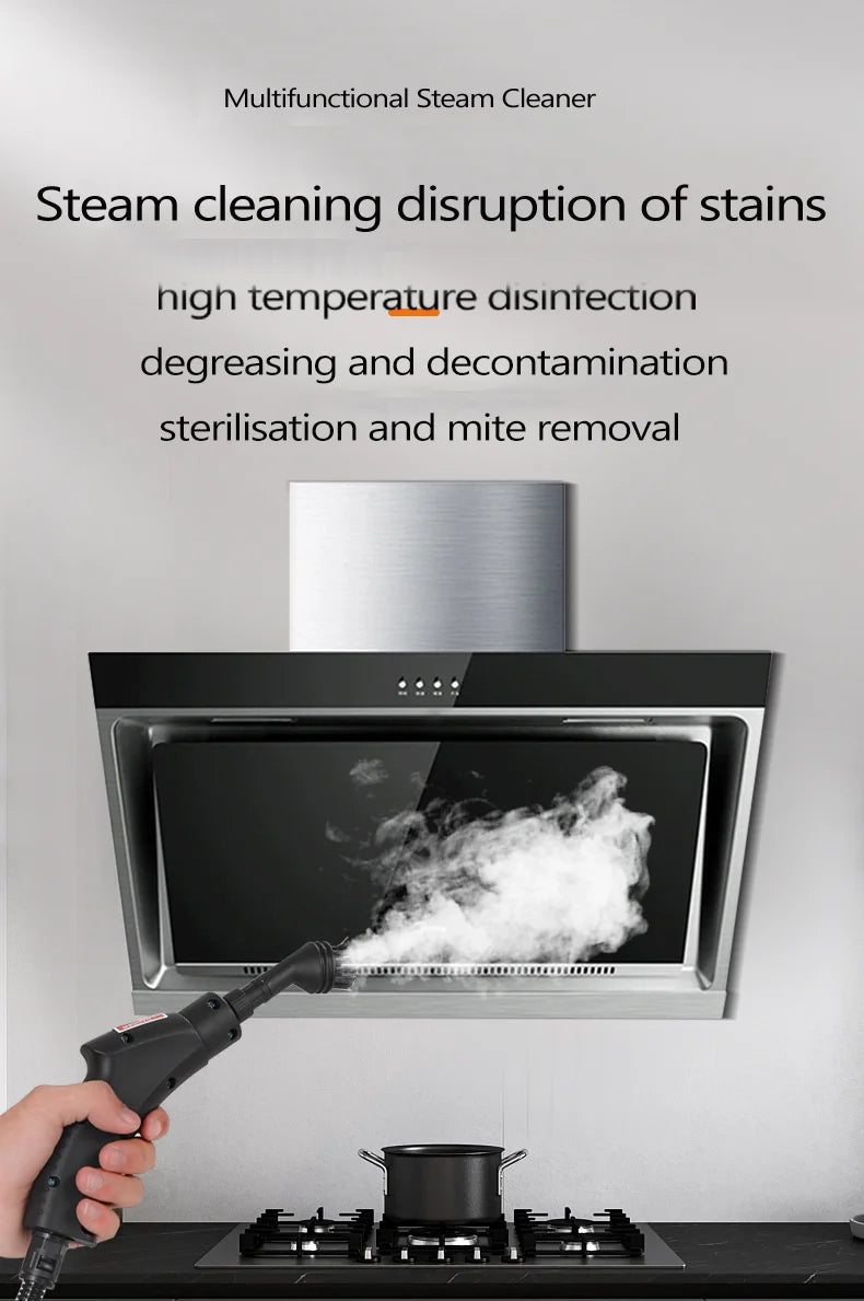 Kitchen oil stains Steam Cleaner High Temperature Disinfection Air Conditioning Kitchen Range Hood Machines cleaning machine