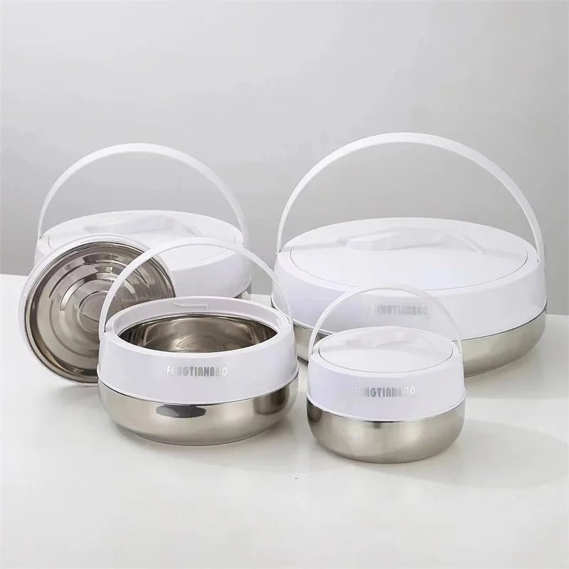 3Pcs/Set  Hot Pot Box Durable and Versatile Plastic Lunchboxes for Food Warmer Fresh Preservation Heat Ramadan Event