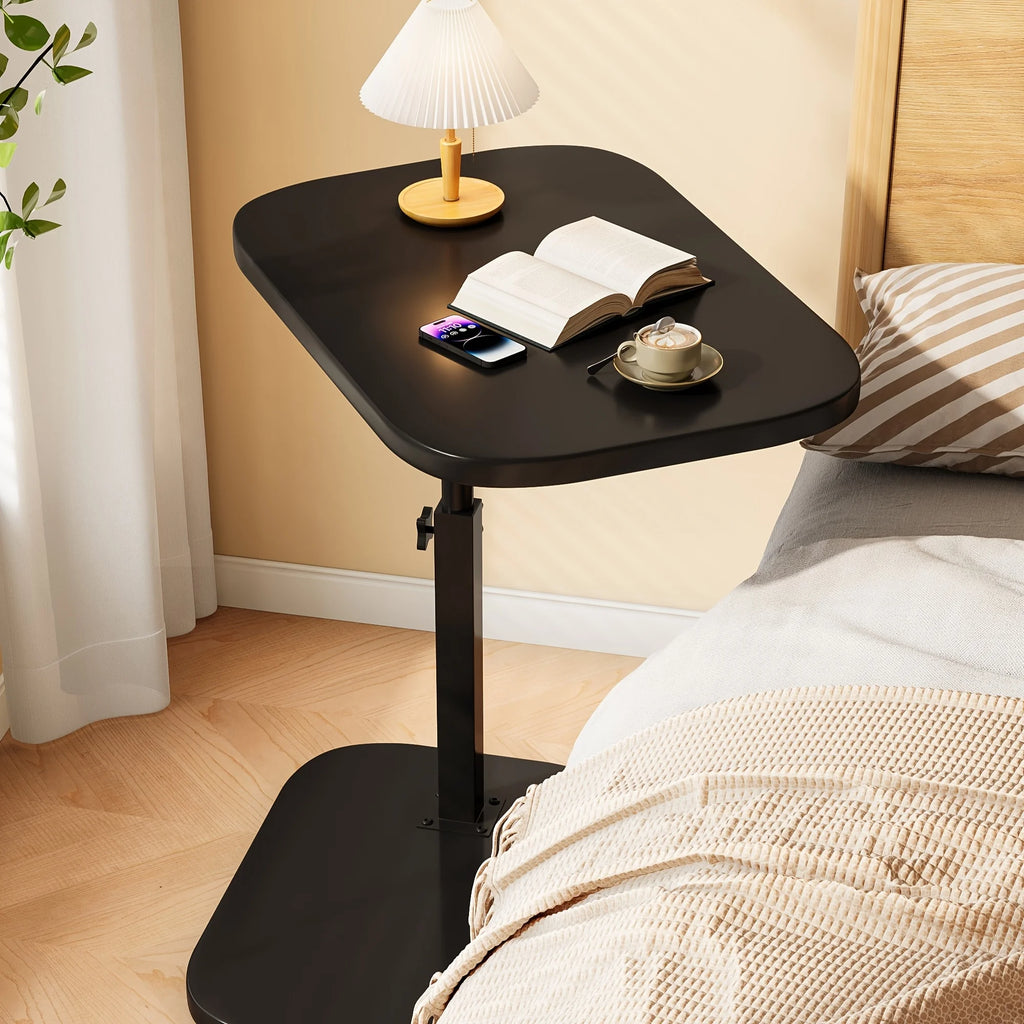 Office Desk Computer Workstations Laptop Table, A Mobile And Adjustable Side Table/folding Table, Suitable For Home Office Desks