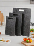 Marble Pattern Cutting Board Set (1/3 Pcs) – Multifunctional Kitchen Prep Board for Raw/Cooked Separation, Fruits & Kids’ Meals