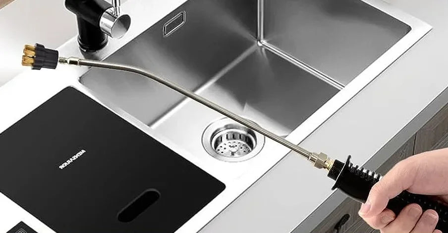 2500W Steam Cleaner High Temperature Pressure Washer Steam Cleaning Machine For Home Air Conditioning Kitchen Hood Car 1200ml
