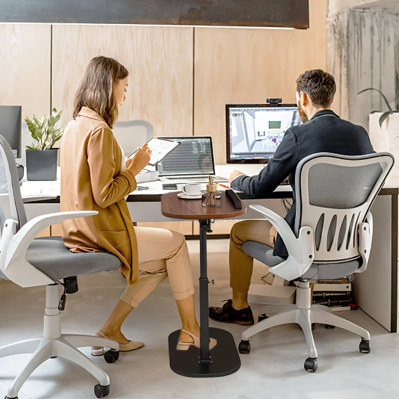Office Desk Computer Workstations Laptop Table, A Mobile And Adjustable Side Table/folding Table, Suitable For Home Office Desks