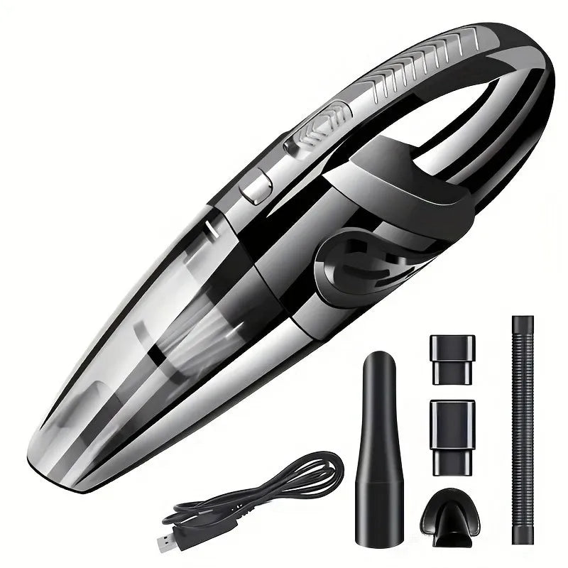Portable wireless vacuum cleaner, multi-function car and home dual-use, USB charging, long battery life
