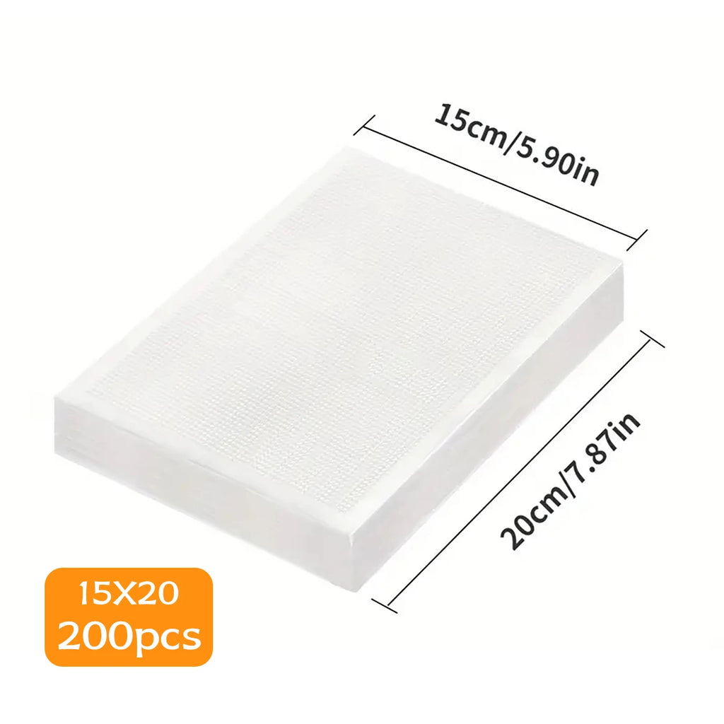 Food Vacuum Sealer Bags, Food preservation bag，Commercial Grade Pre-Cut Bags, BPA Free, Ideal for Vacuum Storage