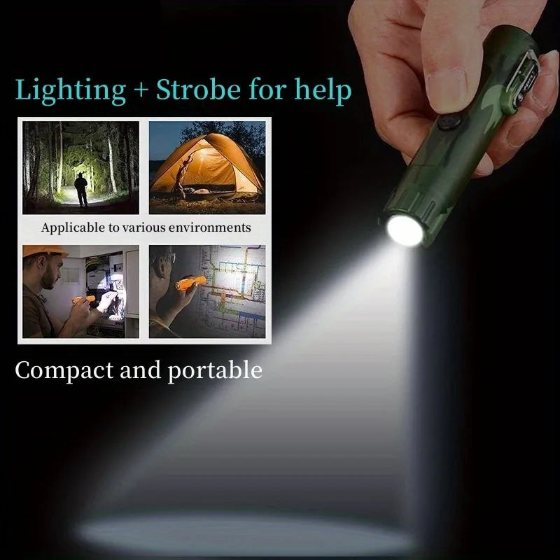 Electric Windproof Metal Lighter Flameless Dual Arc Plasma Rechargeable USB Waterproof Lighter with Flashlight Outdoor Tools