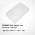 Food Vacuum Sealer Bags, Food preservation bag，Commercial Grade Pre-Cut Bags, BPA Free, Ideal for Vacuum Storage