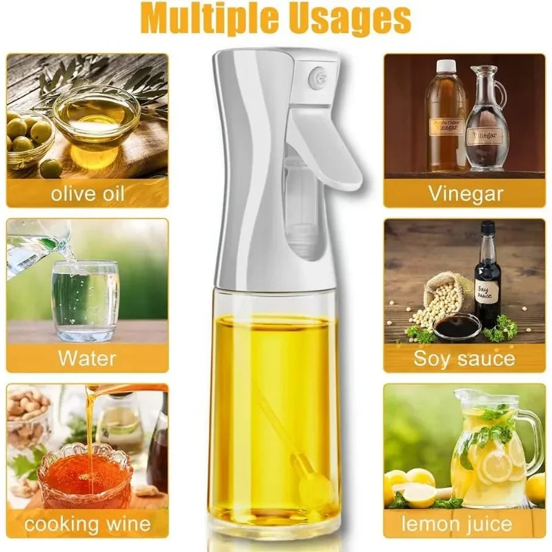 Oil Spray for Cooking - Olive Oil Dispenser Bottle Sprayer Mist-Reusable Food Grade Oil Vinegar,Spray Bottle Kitchen Accessories