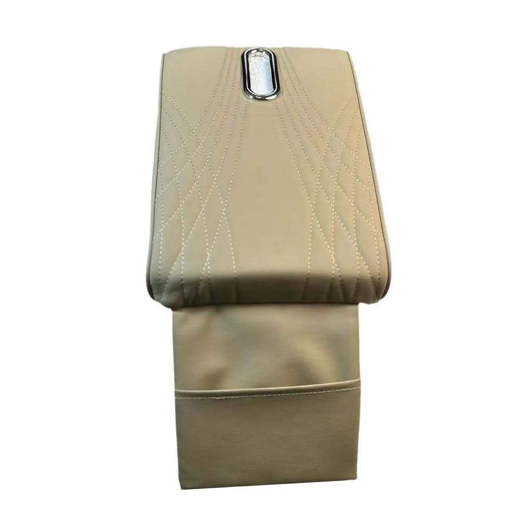 Armrest Cushion Car Seat Cover Universal Arm Rest Cushion with Pocket and Tissue Box Suitable for Truck SUV Van