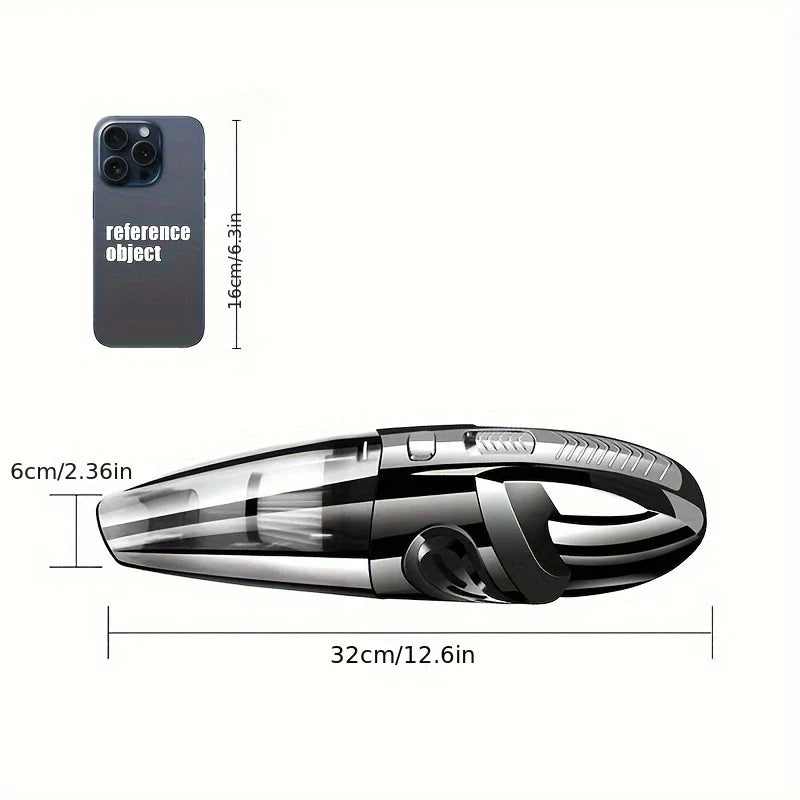 Portable wireless vacuum cleaner, multi-function car and home dual-use, USB charging, long battery life