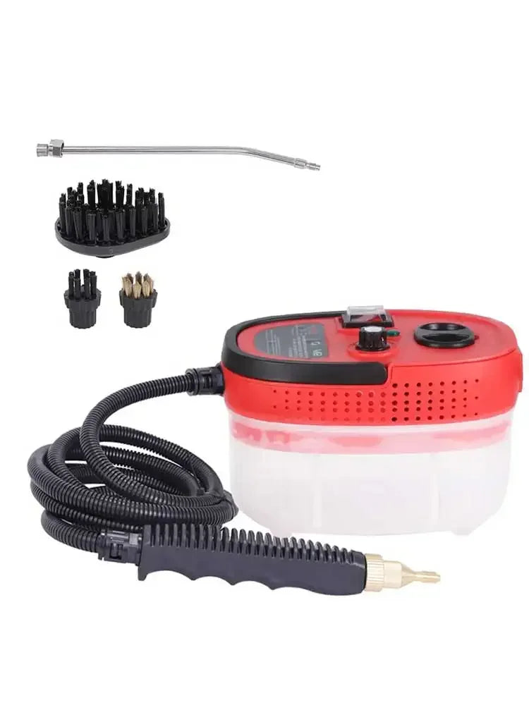 2500W Steam Cleaner High Temperature Pressure Washer Steam Cleaning Machine For Home Air Conditioning Kitchen Hood Car 1200ml