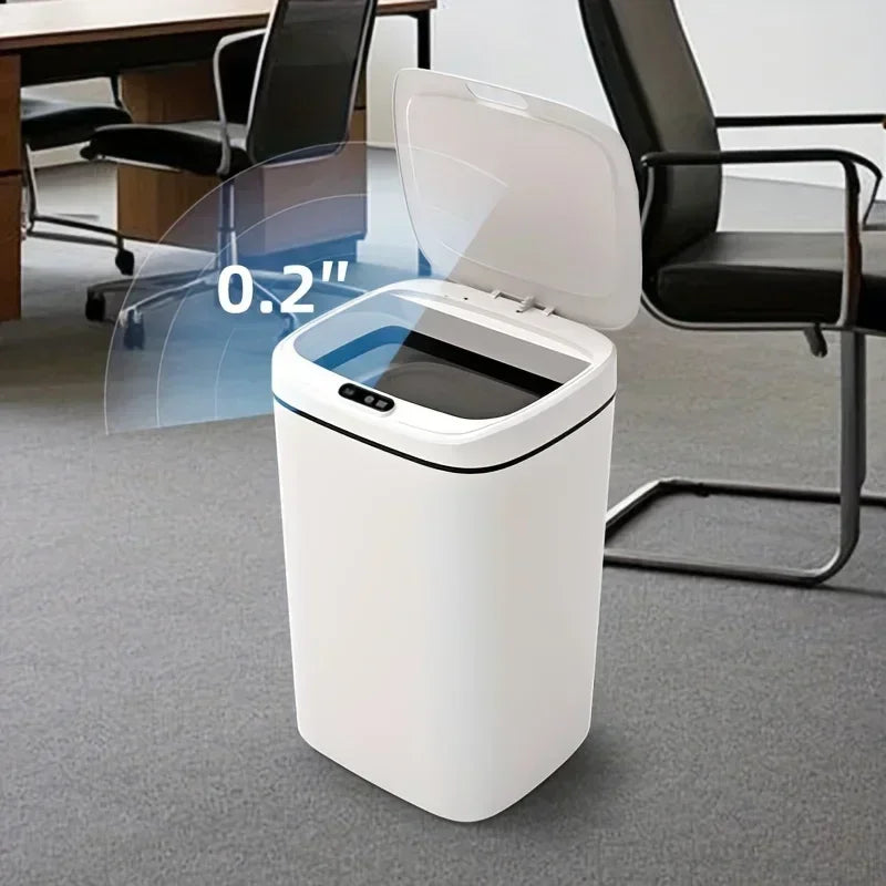 Smart trash can: gesture-open, odor-sealed, keeps air fresh. Stylish, durable & easy-clean design for any space
