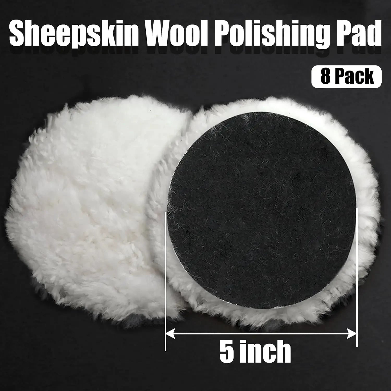 3/4/5/6/7 Inch Polishing Kit Polishing Pad Car Waxing Sponge Disk Wool Wheel Auto Paint Care Polisher Pads for Car Polisher