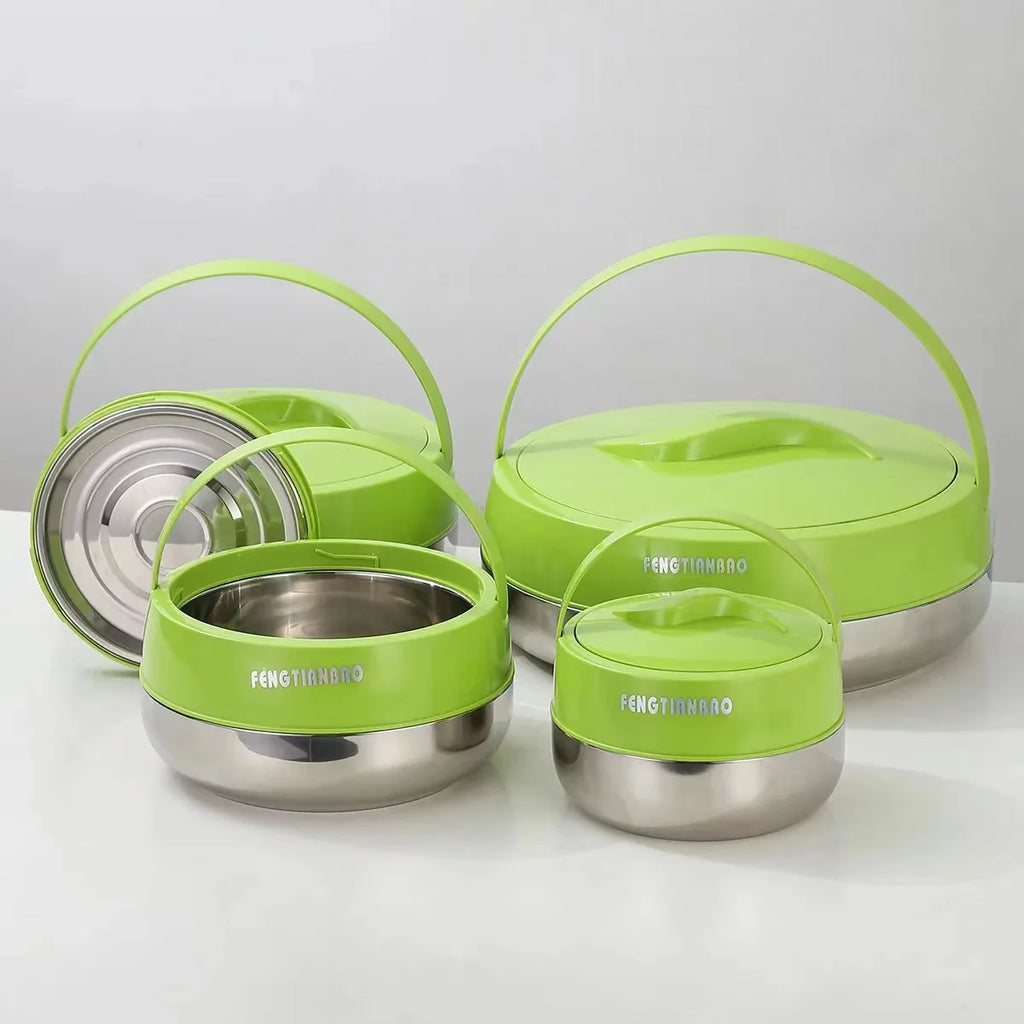 3Pcs/Set  Hot Pot Box Durable and Versatile Plastic Lunchboxes for Food Warmer Fresh Preservation Heat Ramadan Event