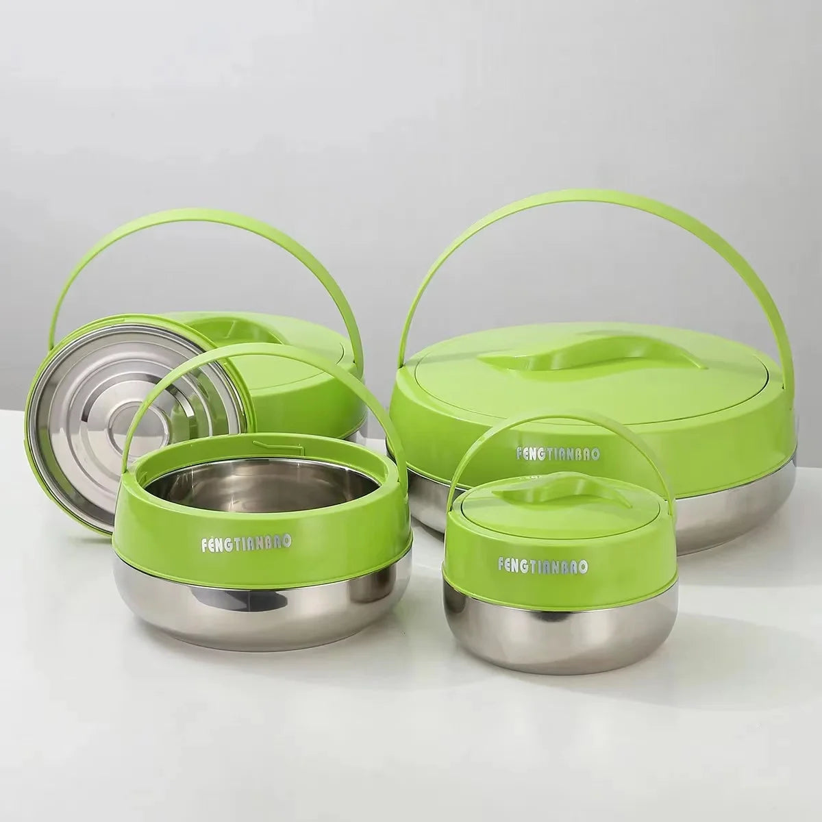 3Pcs/Set  Hot Pot Box Durable and Versatile Plastic Lunchboxes for Food Warmer Fresh Preservation Heat Ramadan Event