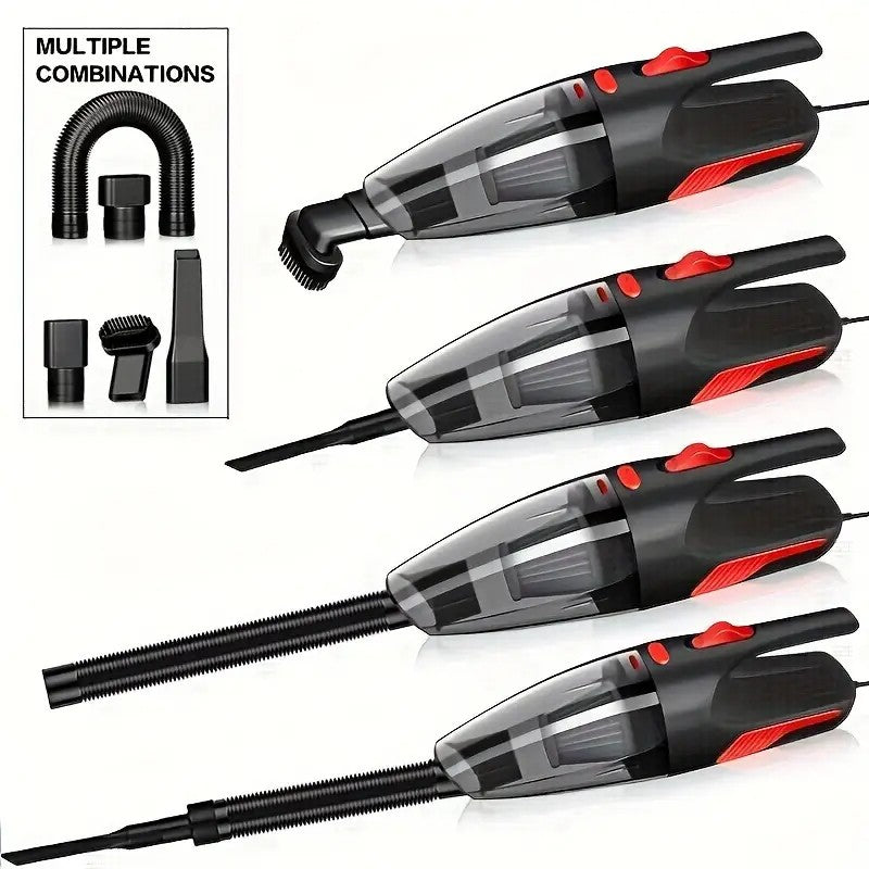 Compact Powerful Car Vacuum Cleaner - Handheld Mini Vacuum for Dust, Dirt, and Debris, Lightweight & Portable Car Interior Clean
